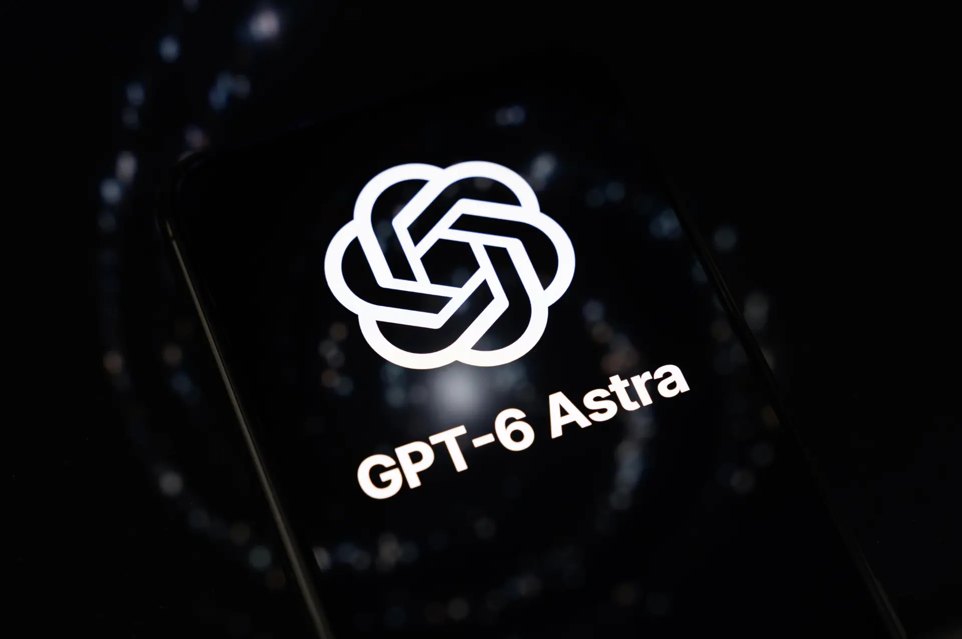 GPT-6 Astra vist på en mobilskjerm